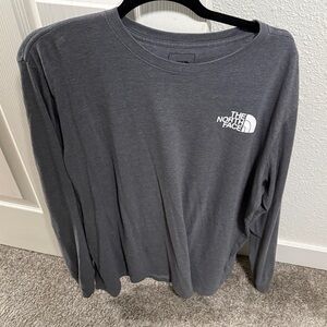 The North Face Charcoal Long Sleeve Tee